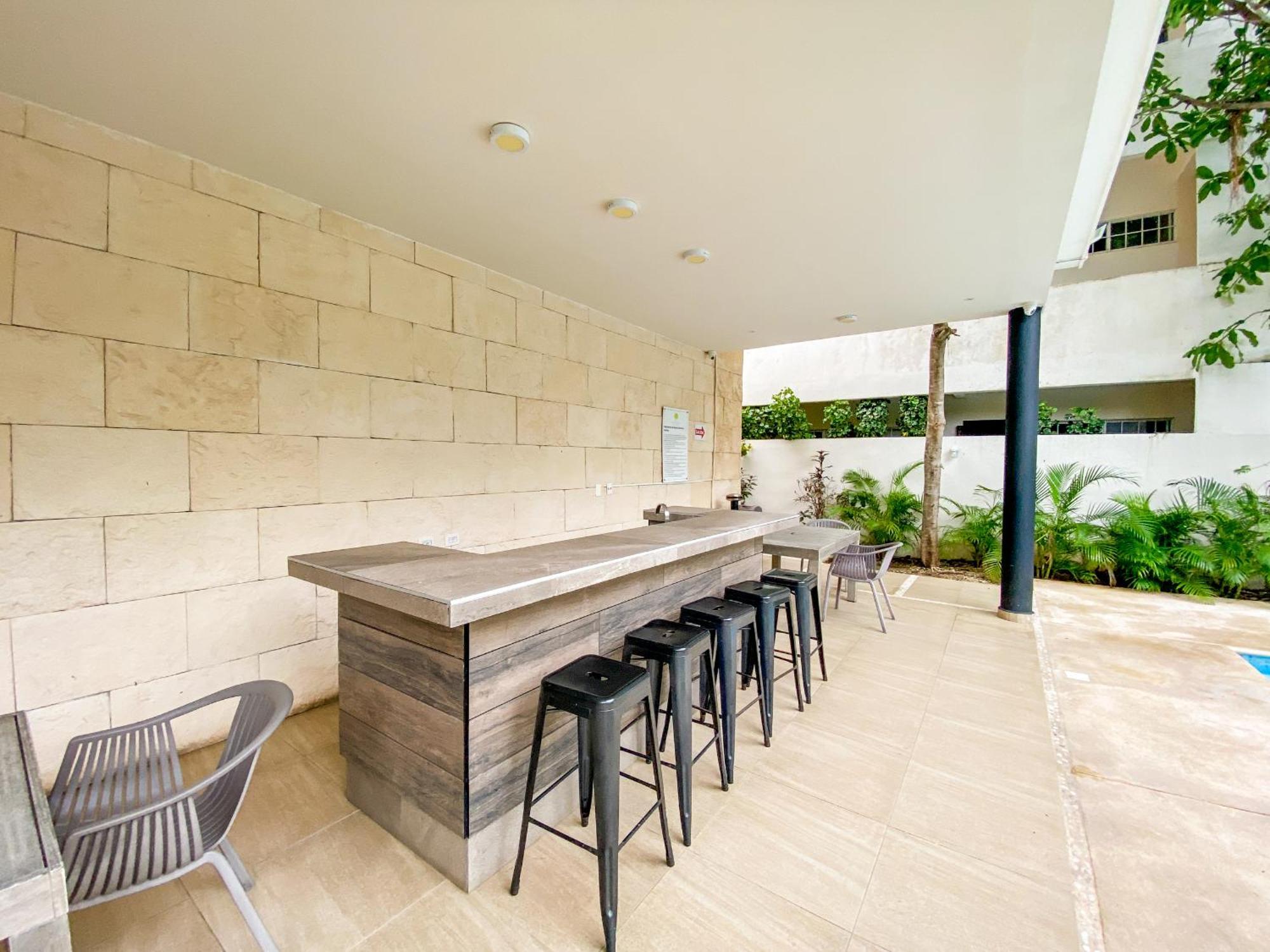Apartamento Homey 3br In Residential Area With 3pools Garden And Bbq Playa del Carmen