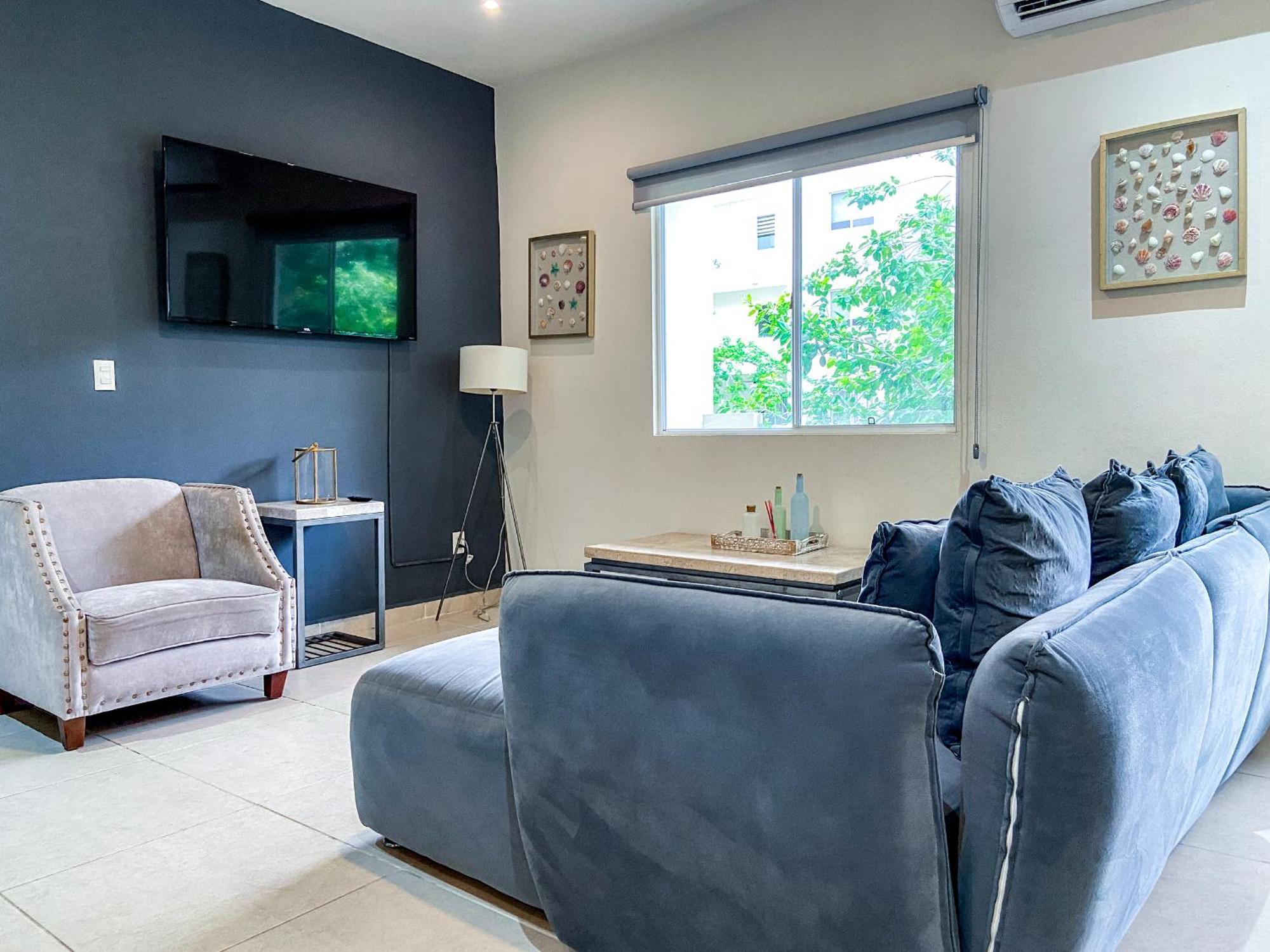 Apartamento Homey 3br In Residential Area With 3pools Garden And Bbq Playa del Carmen